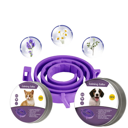 Adjustable Pet Calming Collar for Anxiety Relief - Smarsty
