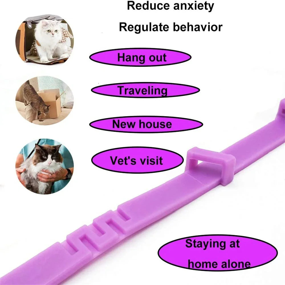 Adjustable Pet Calming Collar for Anxiety Relief - Smarsty