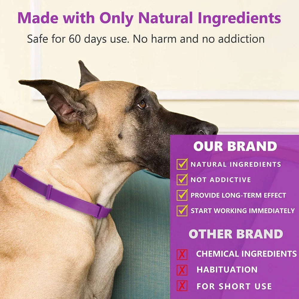 Adjustable Pet Calming Collar for Anxiety Relief - Smarsty