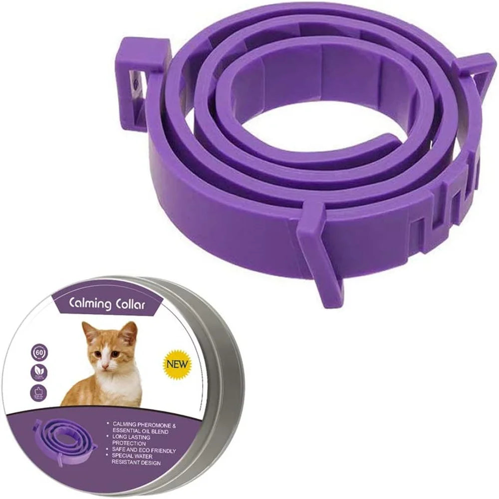 Adjustable Pet Calming Collar for Anxiety Relief - Smarsty