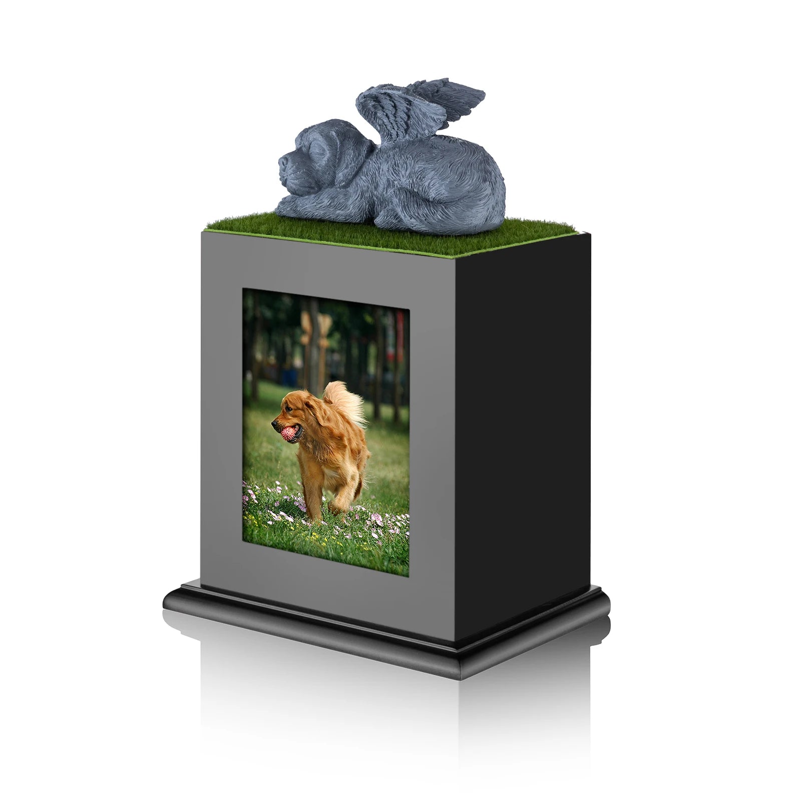 Large Dog Pet Cremation Urn with Photo Box - Smarsty