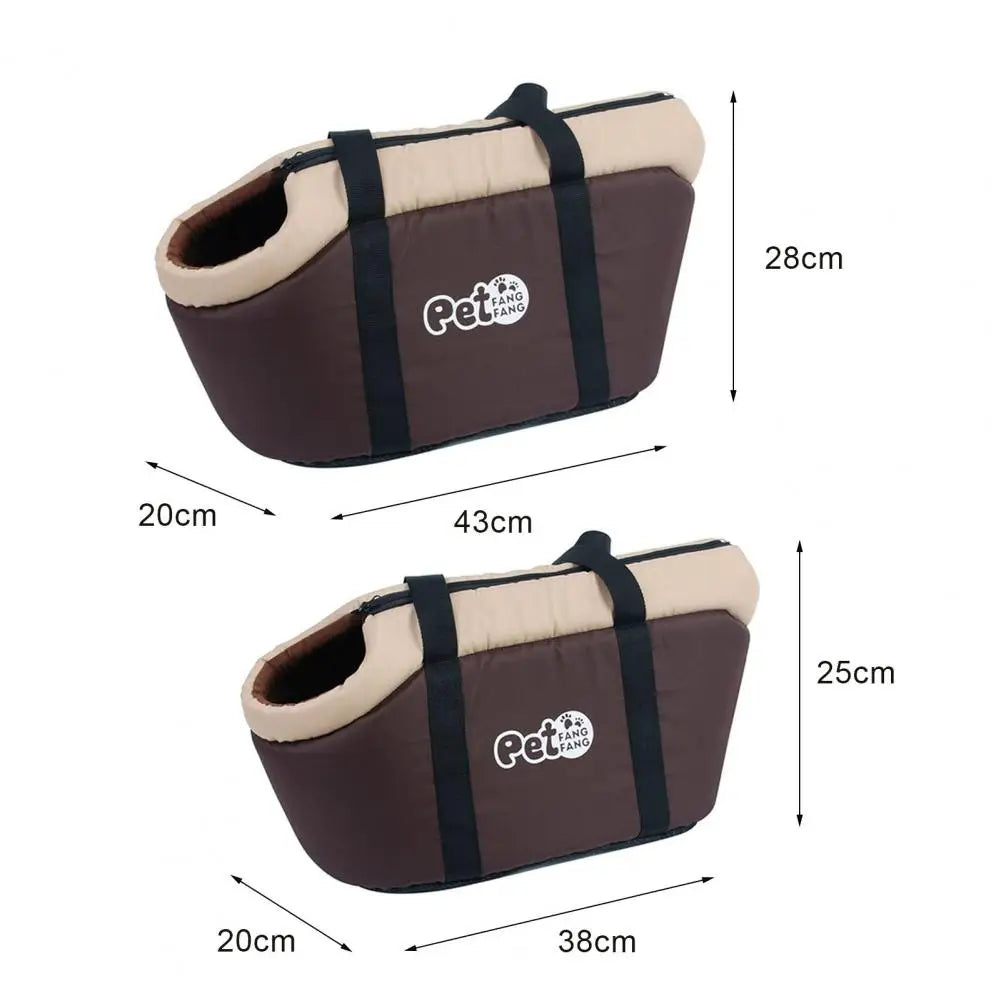 Soft-Sided Pet Carrier Tote with Adjustable Interior Pad - Smarsty