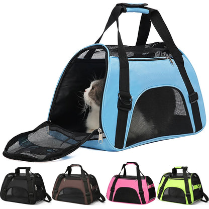 Breathable Portable Dog Carrier Bag for Travel - Smarsty