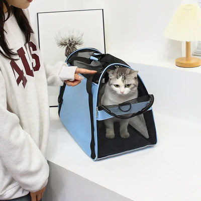 Breathable Portable Dog Carrier Bag for Travel - Smarsty
