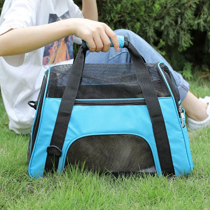 Breathable Portable Dog Carrier Bag for Travel - Smarsty