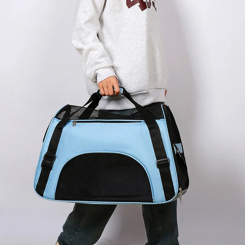 Breathable Portable Dog Carrier Bag for Travel - Smarsty