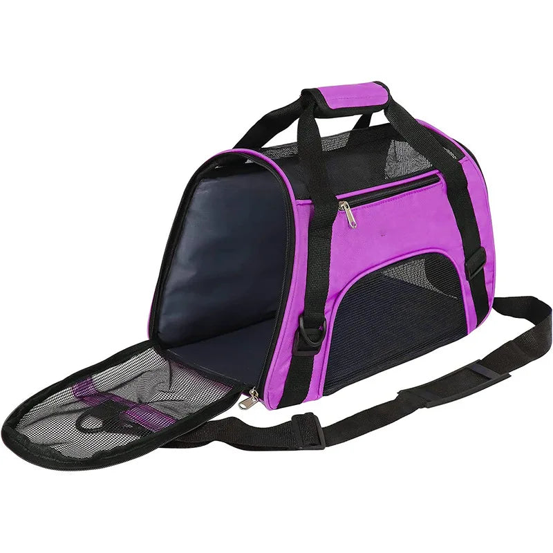 Breathable Portable Dog Carrier Bag for Travel - Smarsty