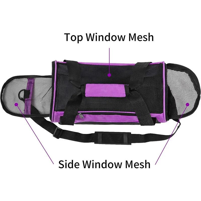Breathable Portable Dog Carrier Bag for Travel - Smarsty