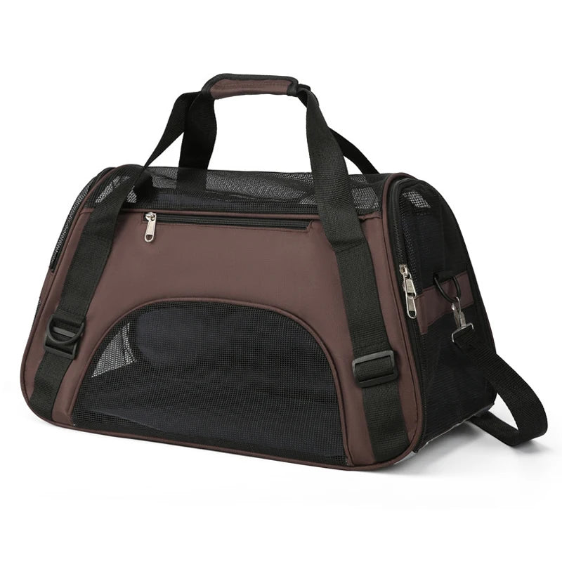 Breathable Portable Dog Carrier Bag for Travel - Smarsty