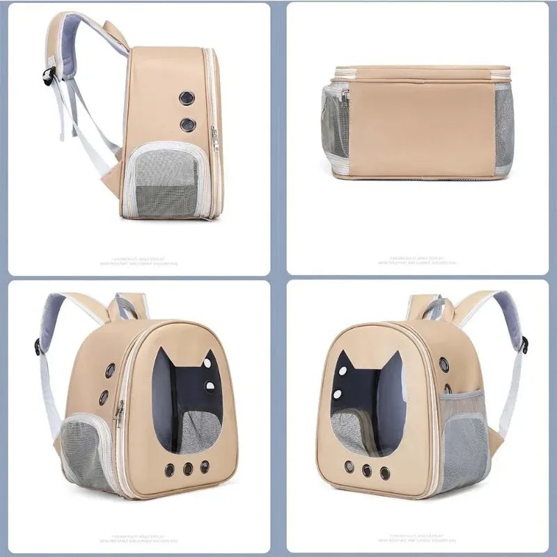 Portable Cat Carrier Backpack for Travel and Outdoor - Smarsty