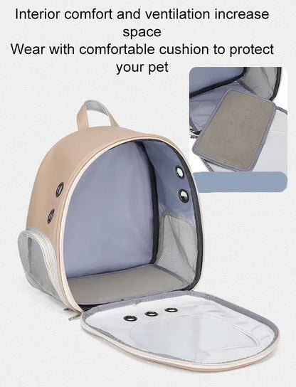 Portable Cat Carrier Backpack for Travel and Outdoor - Smarsty