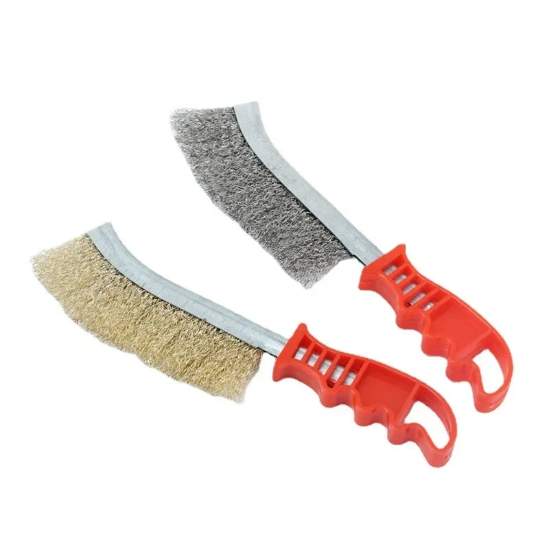 Brass Plated Steel Wire Brush For BBQ Grill Cleaning - Smarsty