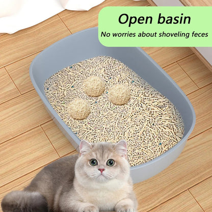 Thickened Splashproof Cat Litter Box with Scoop - Smarsty