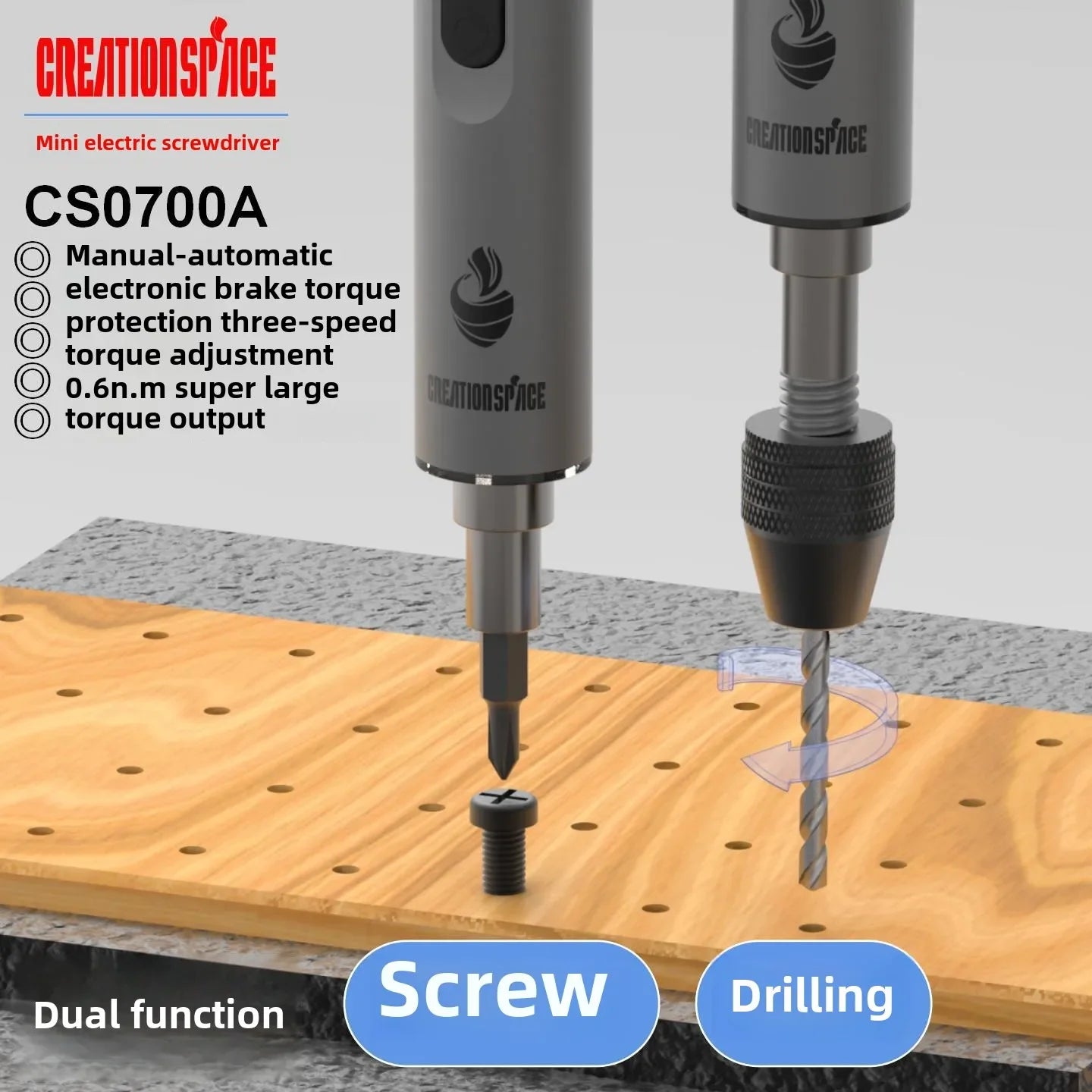 Mini Electric Screwdriver Set with Cordless Convenience - Smarsty