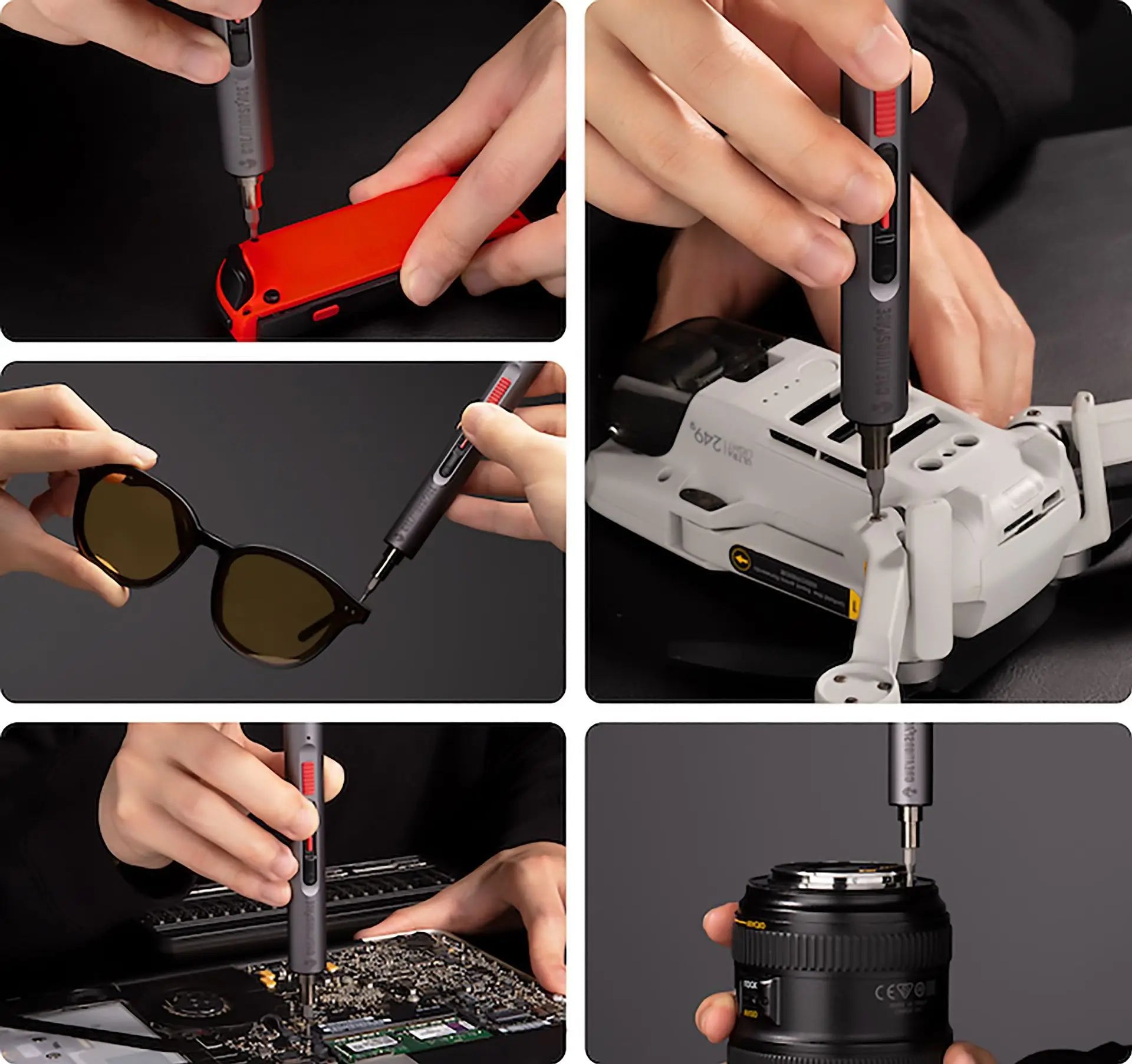 Mini Electric Screwdriver Set with Cordless Convenience - Smarsty