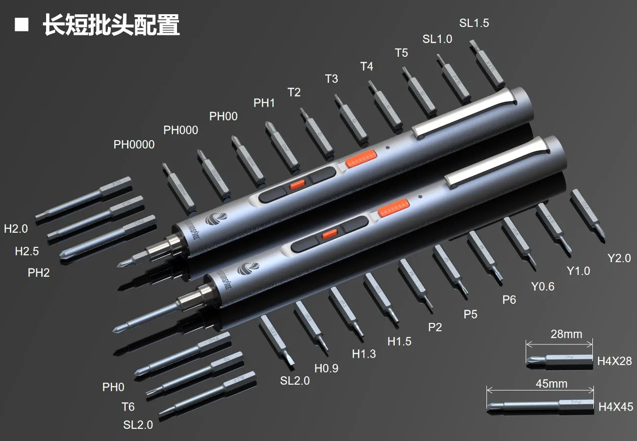 Mini Electric Screwdriver Set with Cordless Convenience - Smarsty
