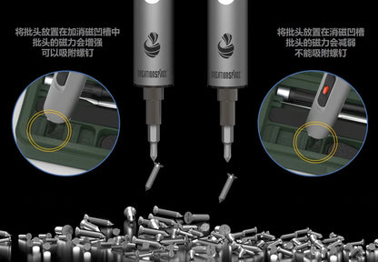 Mini Electric Screwdriver Set with Cordless Convenience - Smarsty