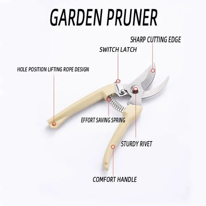 Stainless Steel Flower Scissors for Precise Cutting - Smarsty