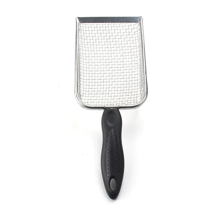 Long Handle Stainless Steel Cat Litter Scoop for Easy Cleanup - Smarsty
