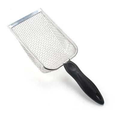Long Handle Stainless Steel Cat Litter Scoop for Easy Cleanup - Smarsty