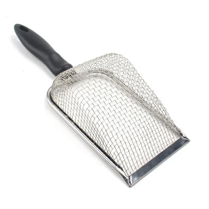 Long Handle Stainless Steel Cat Litter Scoop for Easy Cleanup - Smarsty