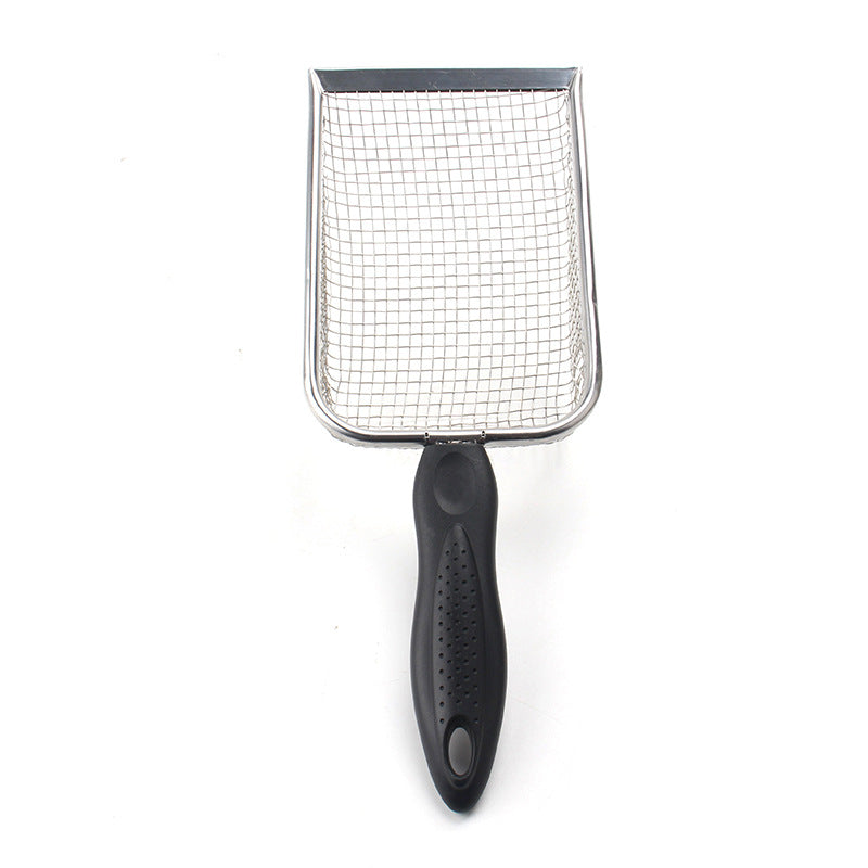 Long Handle Stainless Steel Cat Litter Scoop for Easy Cleanup - Smarsty