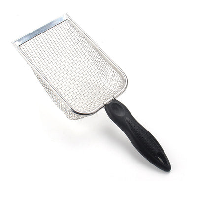Long Handle Stainless Steel Cat Litter Scoop for Easy Cleanup - Smarsty