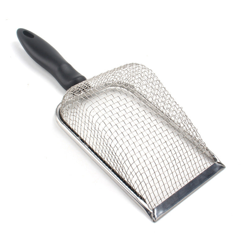 Long Handle Stainless Steel Cat Litter Scoop for Easy Cleanup - Smarsty