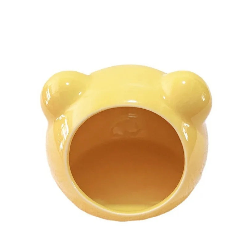 Ceramic Hamster Nest for Summer Cooling Comfort - Smarsty