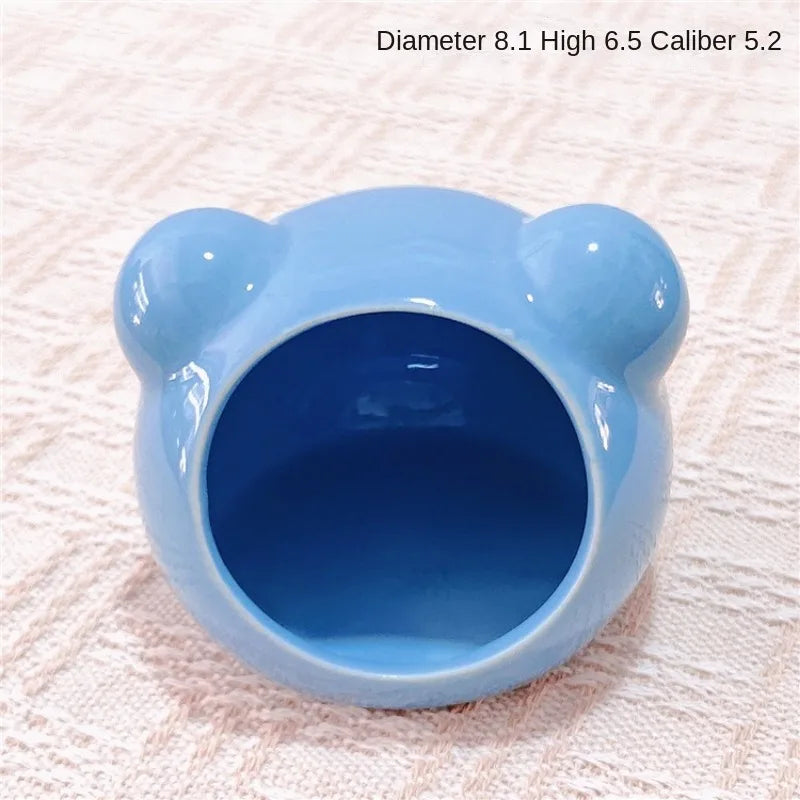 Ceramic Hamster Nest for Summer Cooling Comfort - Smarsty