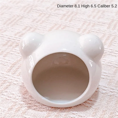 Ceramic Hamster Nest for Summer Cooling Comfort - Smarsty