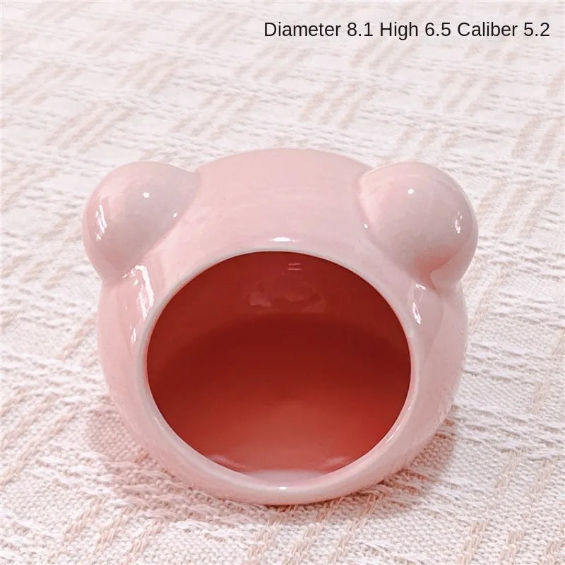 Ceramic Hamster Nest for Summer Cooling Comfort - Smarsty