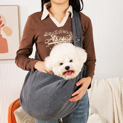 Comfortable Crossbody Sling Carrier Bag for Small Pets - Smarsty