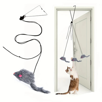 Door Hanging Cat Toy for Stress Relief and Fun - Smarsty