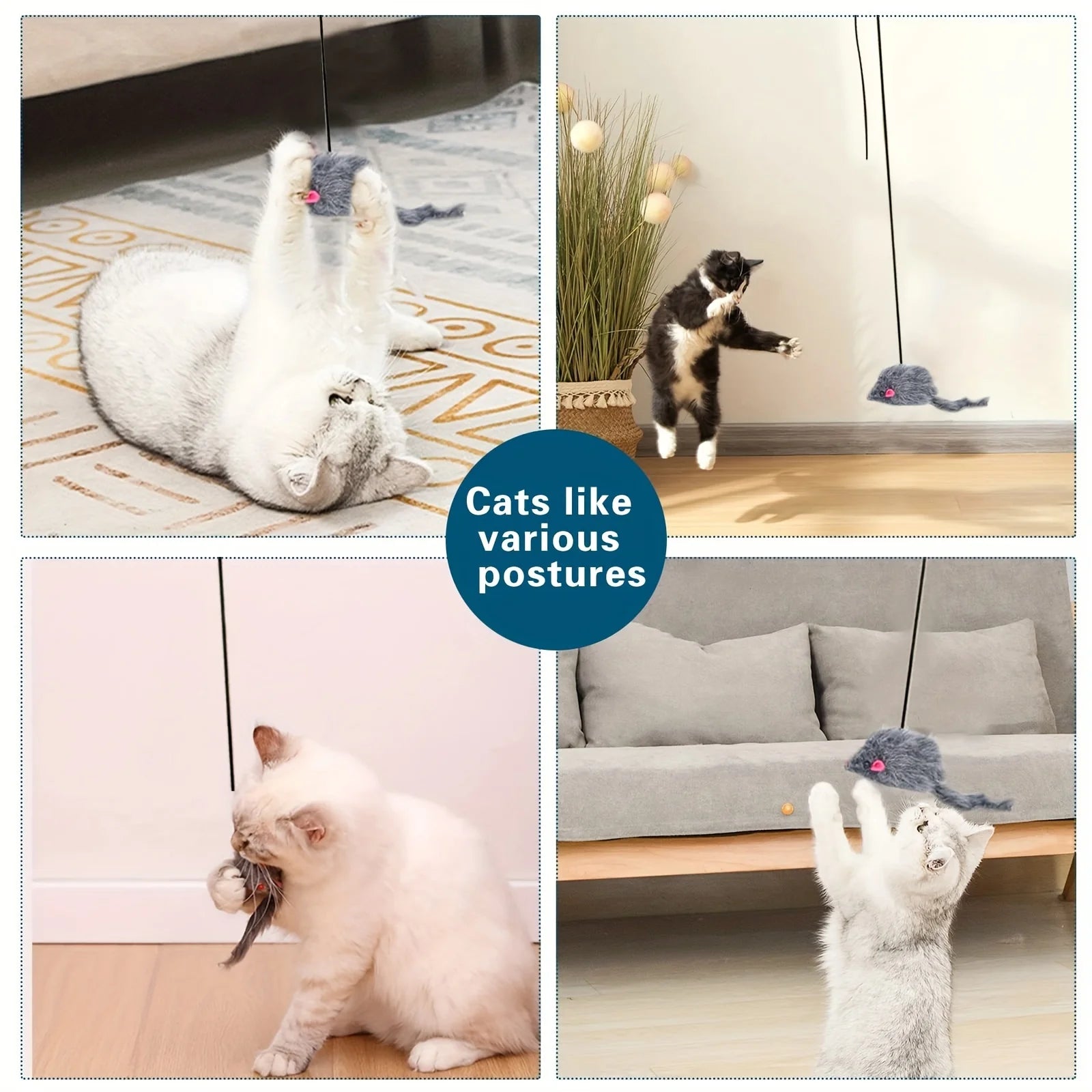 Door Hanging Cat Toy for Stress Relief and Fun - Smarsty