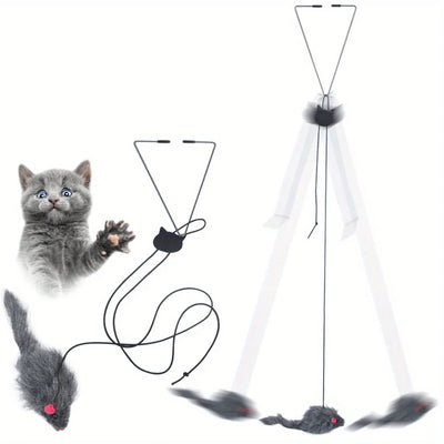 Door Hanging Cat Toy for Stress Relief and Fun - Smarsty