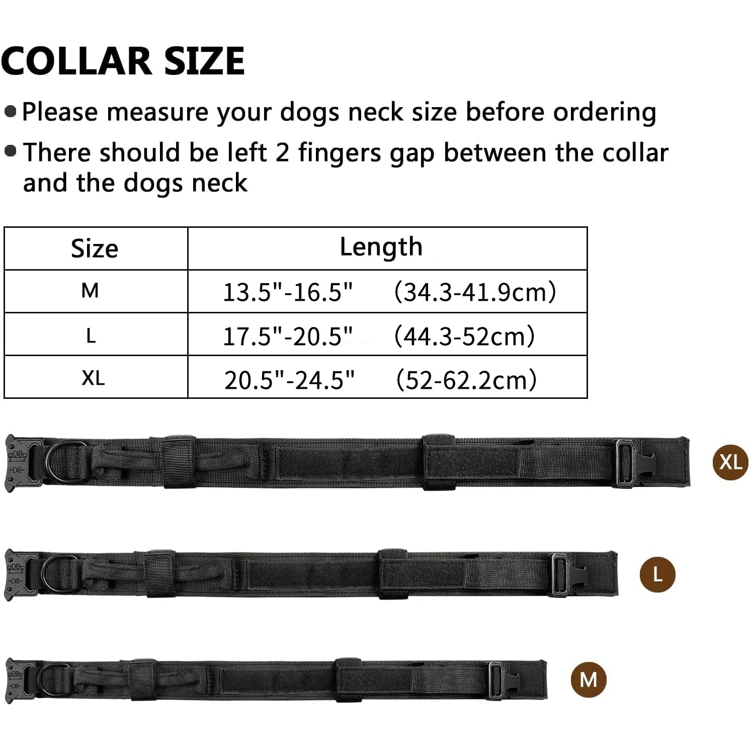 Adjustable Tactical Dog Collar with Control Handle - Smarsty