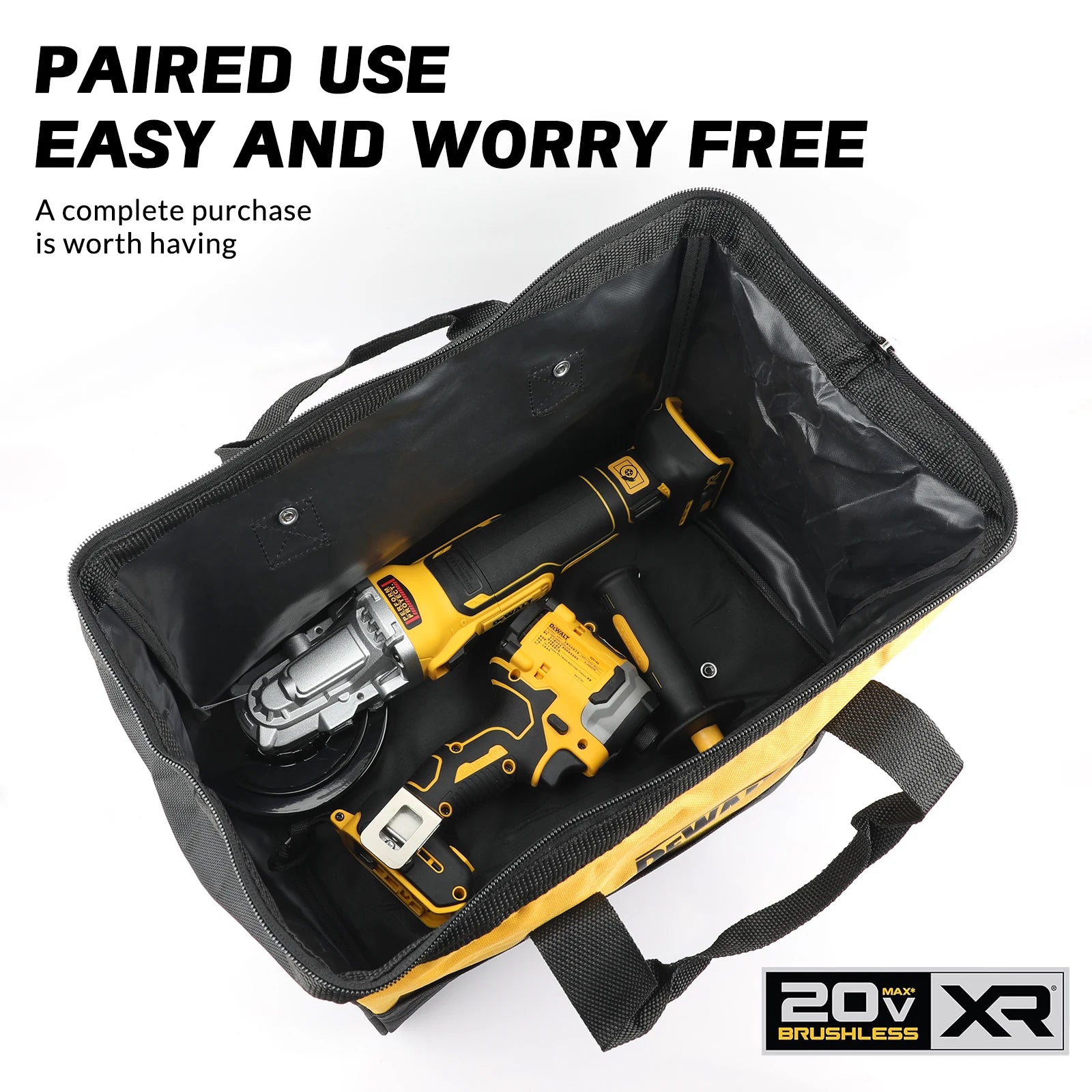 Dewalt Brushless Tool Set with Electric Screwdriver and Grinder - Smarsty