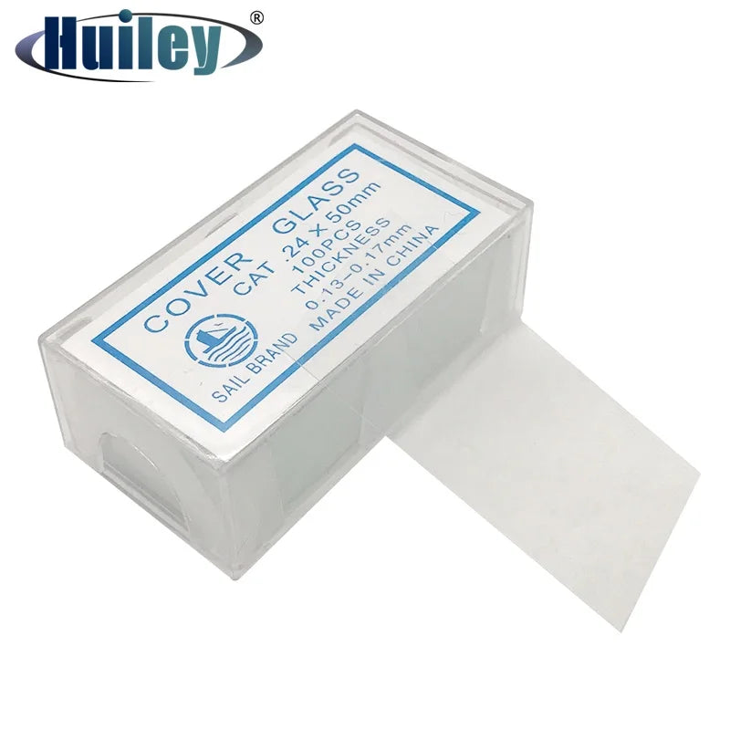 100PCS Microscope Glass Slides for Clear Viewing - Smarsty