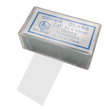 100PCS Microscope Glass Slides for Clear Viewing - Smarsty