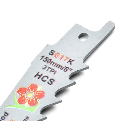150mm Reciprocating Saw Blades for Wood Cutting - Smarsty