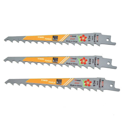 150mm Reciprocating Saw Blades for Wood Cutting - Smarsty