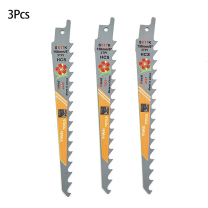 150mm Reciprocating Saw Blades for Wood Cutting - Smarsty
