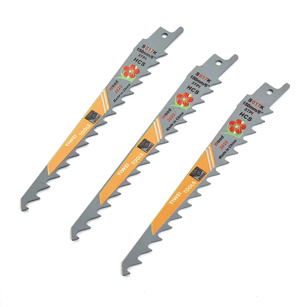 150mm Reciprocating Saw Blades for Wood Cutting - Smarsty
