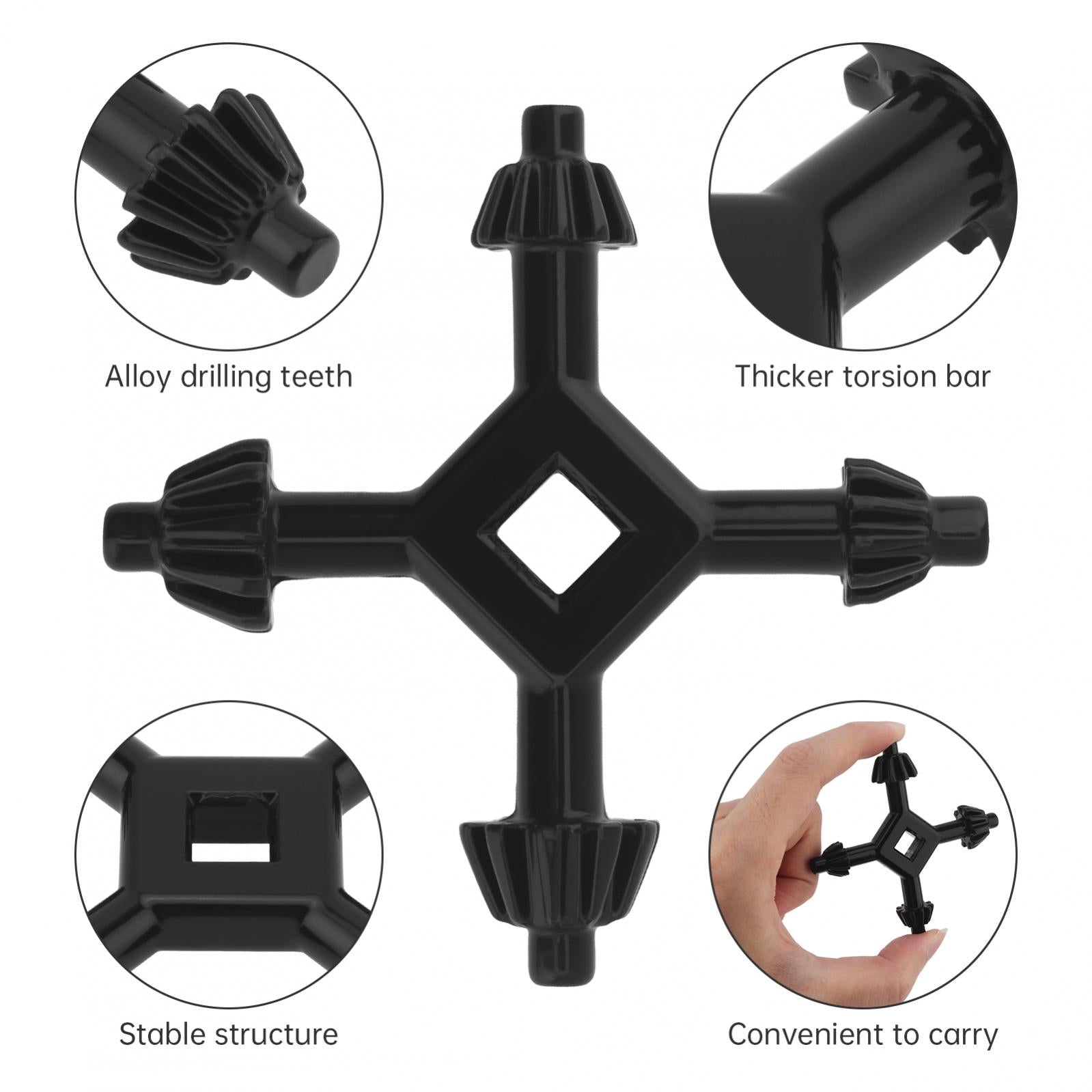 4 In 1 Cross Wrench for Drills and Power Tools - Smarsty