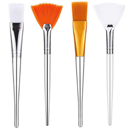 4 Piece Face Mask Brush Set for Smooth Application - Smarsty