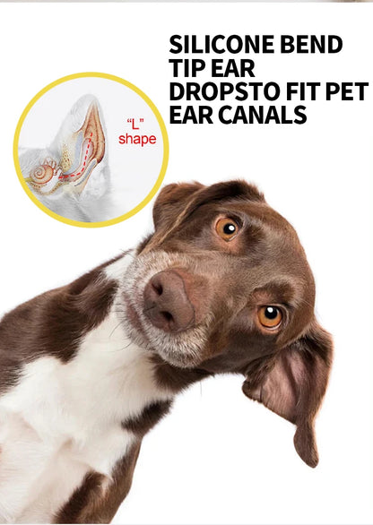 60ML Pet Ear Wash for Dogs and Cats - Smarsty