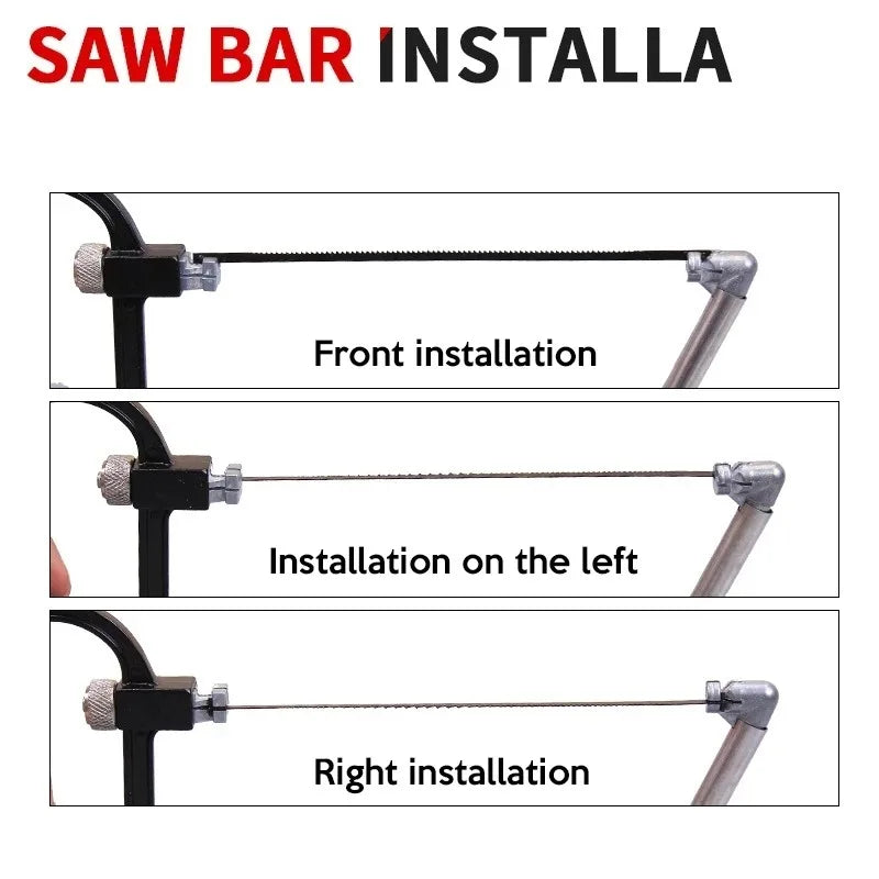 8in1 Multi Purpose Hand Saw Kit for Wood and Metal - Smarsty