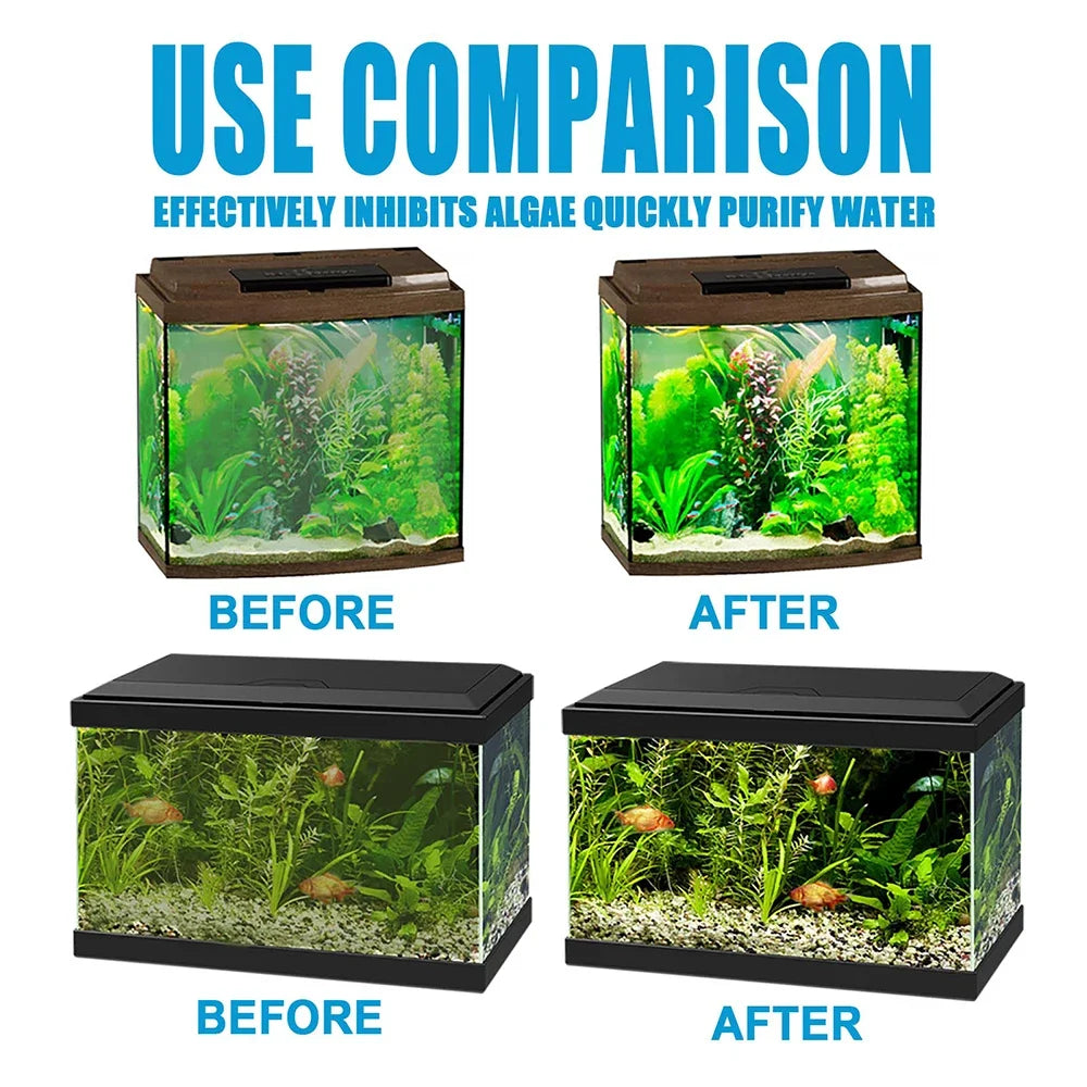 Algae Remover Powder for Clear Fish Tanks - Smarsty