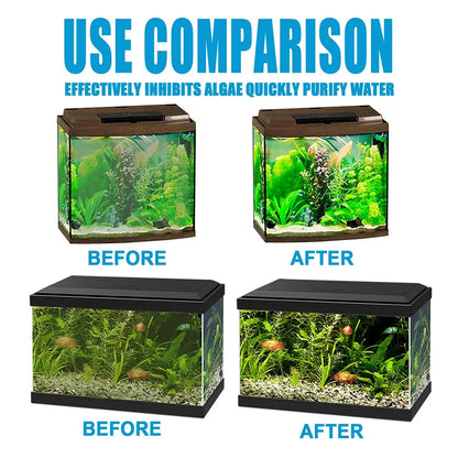 Algae Remover Powder for Clear Fish Tanks - Smarsty
